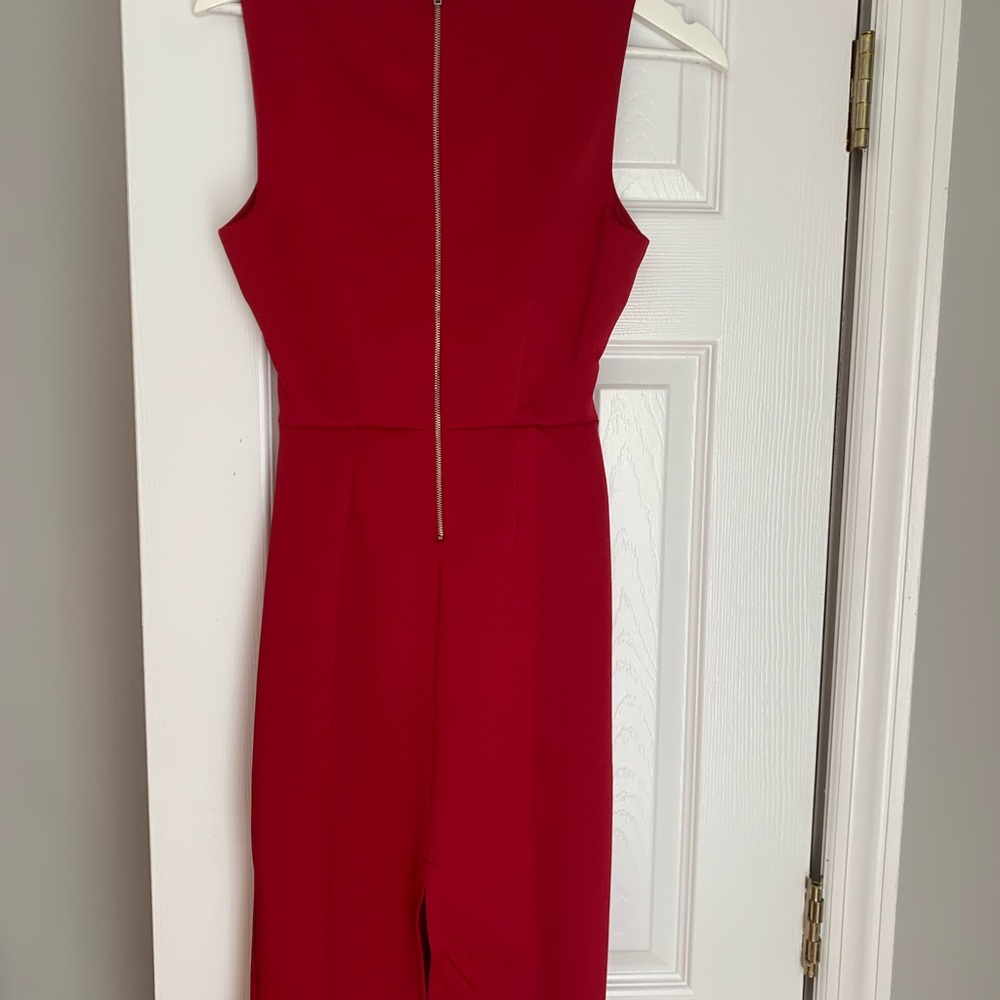 Red dress